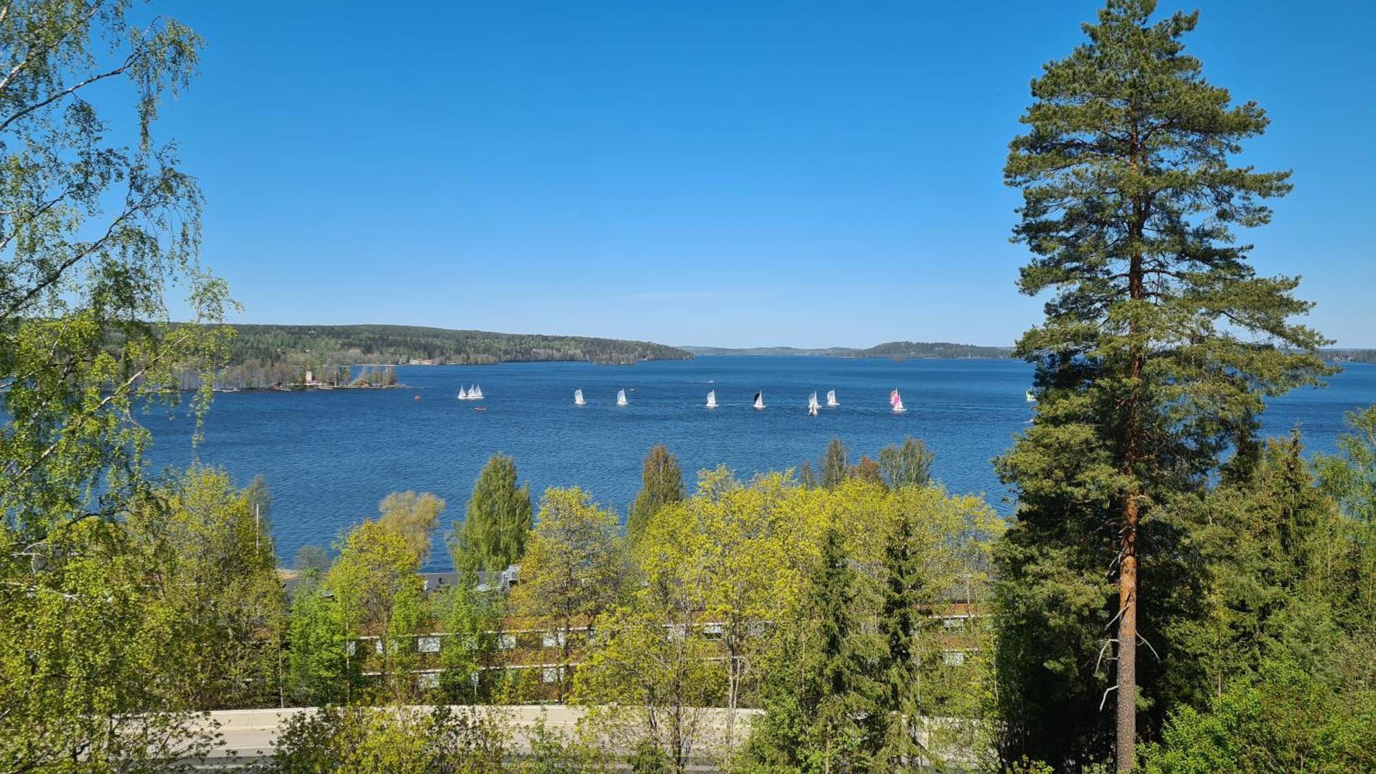 Appartement 3-bedroom View And Near Center With Sauna Lahti